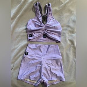 KK lavender two piece set